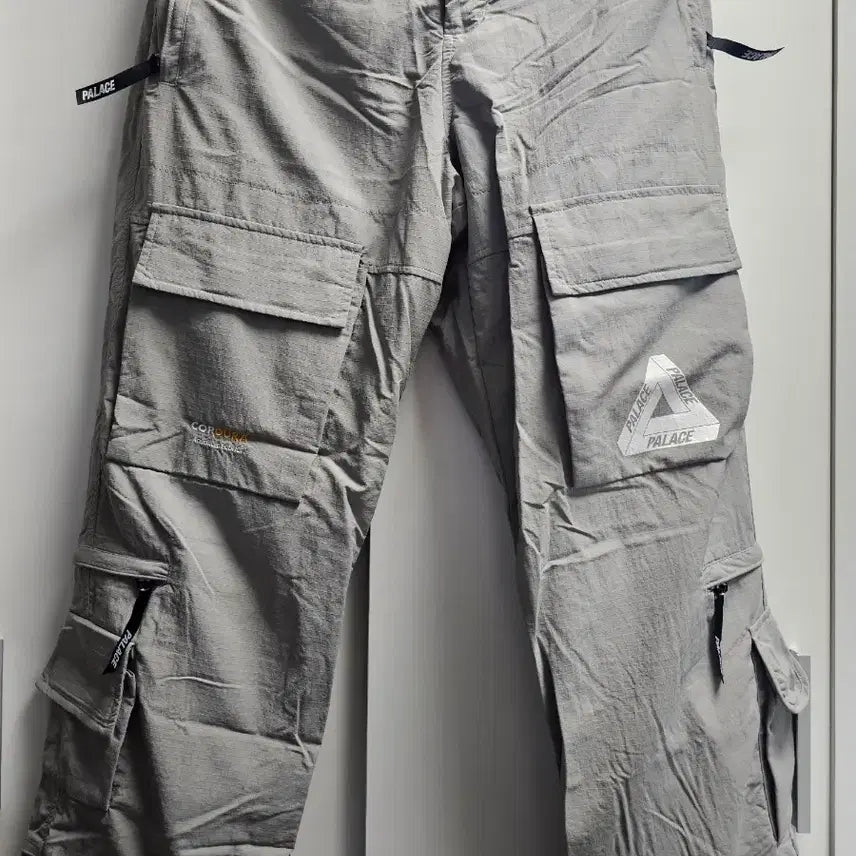 [BUNJANG] Palace Cordura RS Shell Cargo Pants Grey 22FW / 팔라스 코듀라 RS 쉘 카고 그레이 - 22FW
