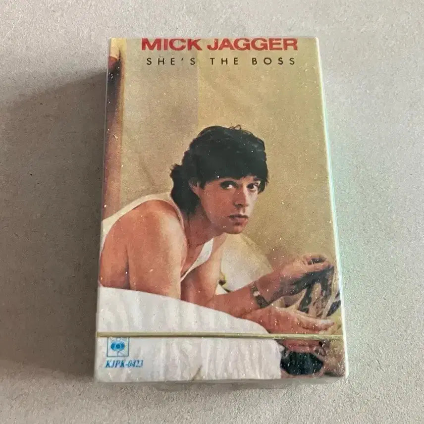 [BUNJANG] Rolling Stones Mick Jagger 1st Solo Album Debut Limited Edition Unsealed Cassette Tape / 롤링스톤즈 믹재거 1집 솔로 데뷔음반 초판 미개봉 카세트테이프