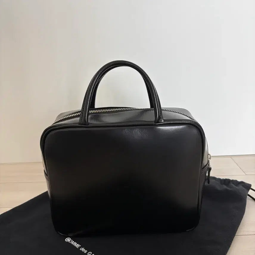 [BUNJANG] Comme des Garçons Aoyama Square Tote Bag Black / 꼼데가르송 아오야마 스퀘어 토트백 2호