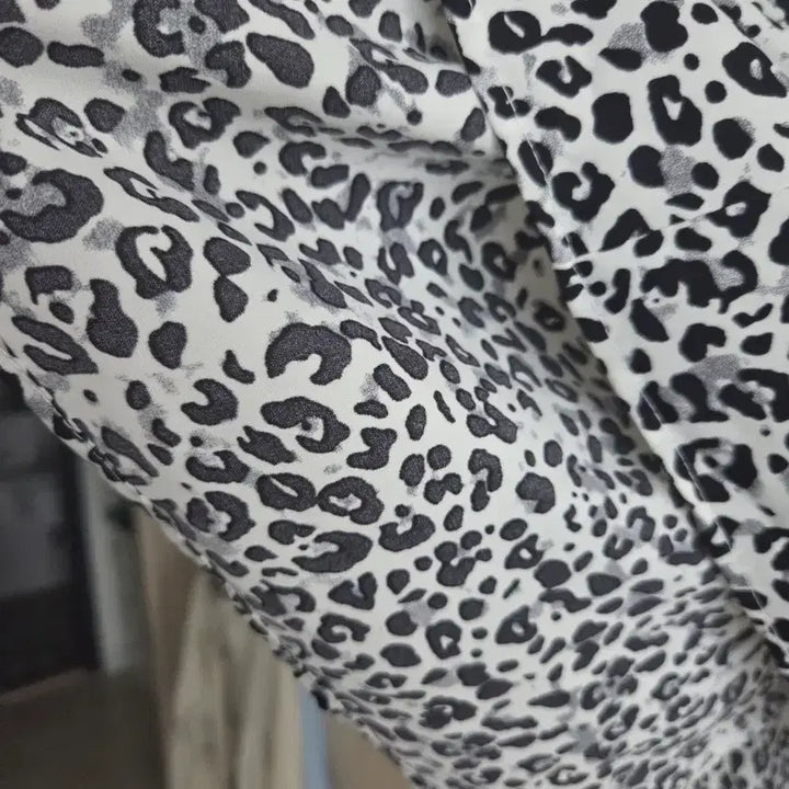 [BUNJANG] Leopard Print Long Skirt - Free Size / 레오파드 롱 스커트 Free 사이즈