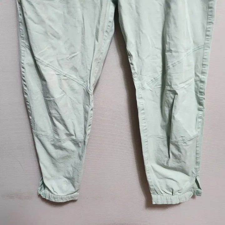 [BUNJANG] Mint Baggy Fit Cotton Pants / 민트색 배기핏 여성 바지