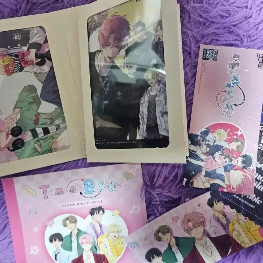 [BUNJANG] Tamongun Jimin Photocard, Postcard, and Collaboration Cafe Ticket Bundle Set / 타몬군지금어느쪽 엽서 및 콜카 티켓 일괄