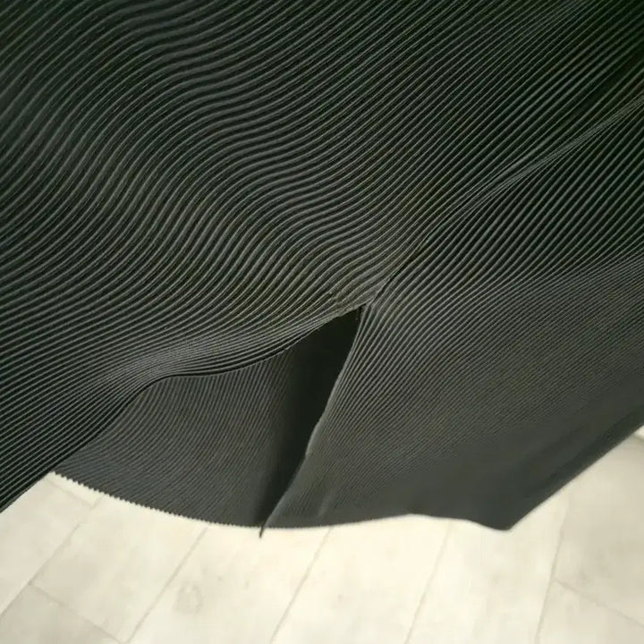 [BUNJANG] Black Pleated Long Skirt / 검정색 플리츠 치마