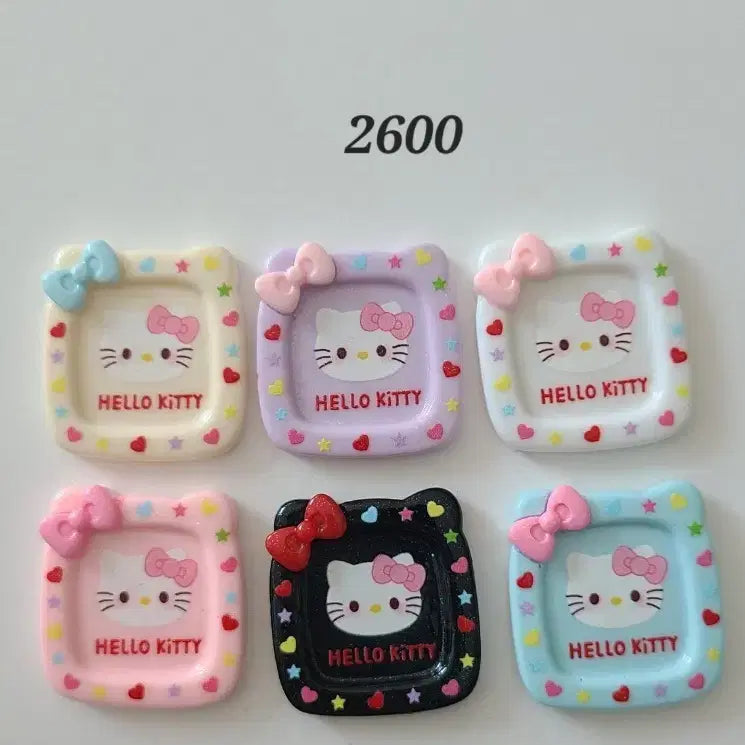 [BUNJANG] Hello Kitty Frame Parts Deco-Den Charms / 키티액자파츠
