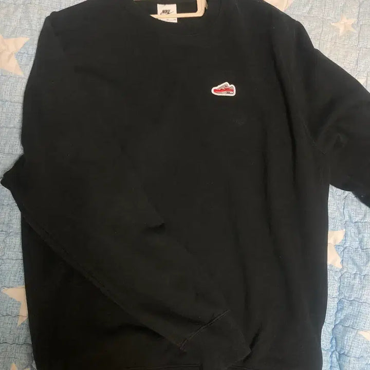 [BUNJANG] Nike French Terry Crewneck Sweatshirt Black / 나이키 프렌치 테리 크루넥 스웻셔츠 블랙