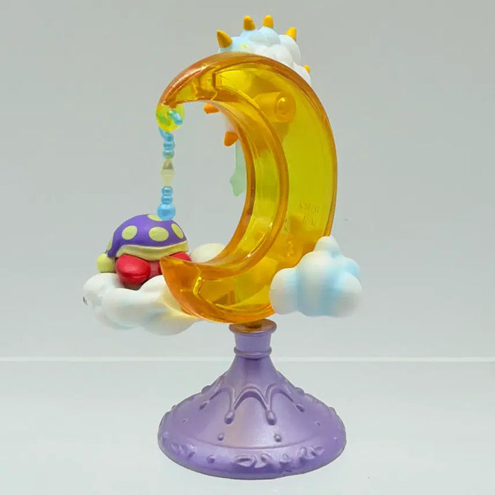 [BUNJANG] Re-Ment Kirby Starryrium Moon &amp; Clouds Figure / 리멘트 별의커비 스타리움 달과구름 피규어 (160)