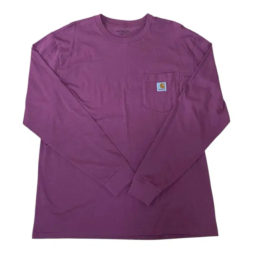 [BUNJANG] Carhartt Pocket Long Sleeve T-Shirt / 칼하트 포켓 롱슬리브 긴팔티