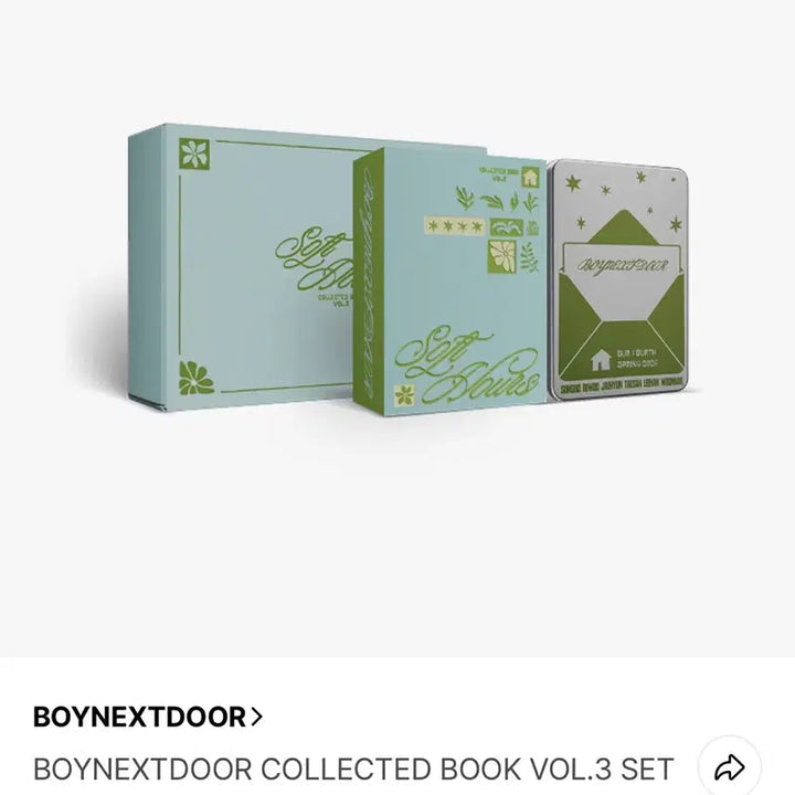 [BUNJANG] BOYNEXTDOOR Collection Book 3 POB / 보넥도 콜북3 특전 포함