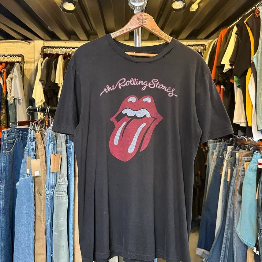 [BUNJANG] The Rolling Stones Band Graphic T-Shirt / [95]롤링스톤스 The Rolling Stones 프린팅 티셔츠