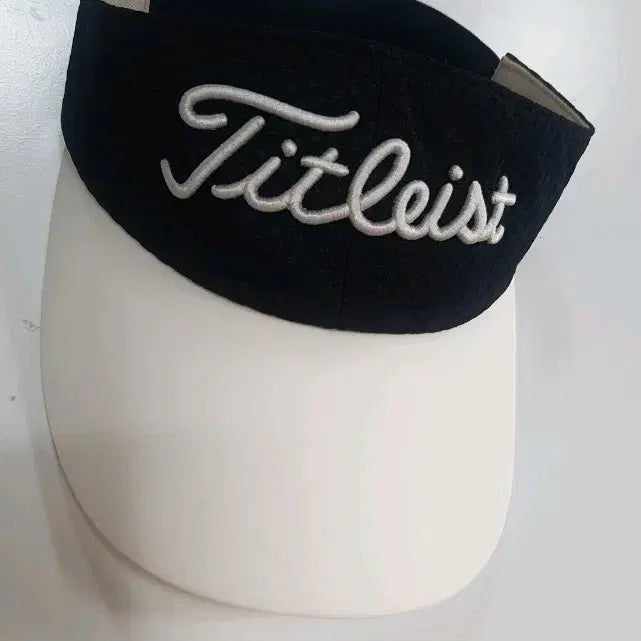 [BUNJANG] Titleist Golf Cap Sun Cap Free Black/White / 타이틀리스트 골프모자  블랙/화이트 썬캡 프리