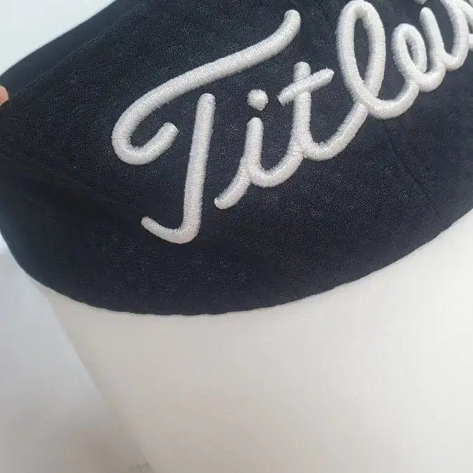 [BUNJANG] Titleist Golf Cap Sun Cap Free Black/White / 타이틀리스트 골프모자  블랙/화이트 썬캡 프리