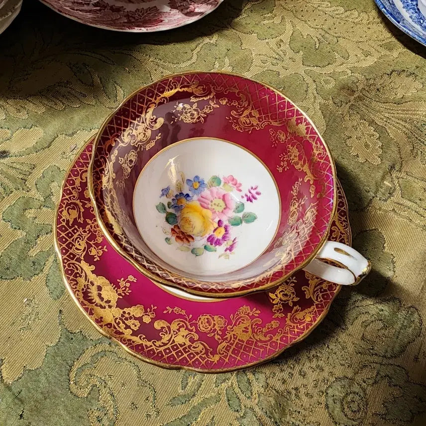 [BUNJANG] Hammersley Antique Teacup / 영국 오래된 해머슬리(Hammersley) 상태좋음 30000원 지름9