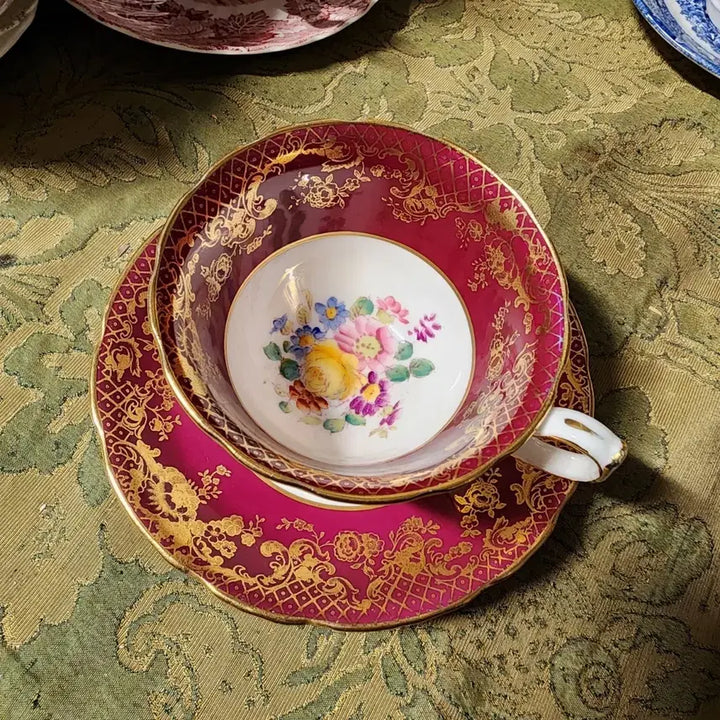 [BUNJANG] Hammersley Antique Teacup / 영국 오래된 해머슬리(Hammersley) 상태좋음 30000원 지름9