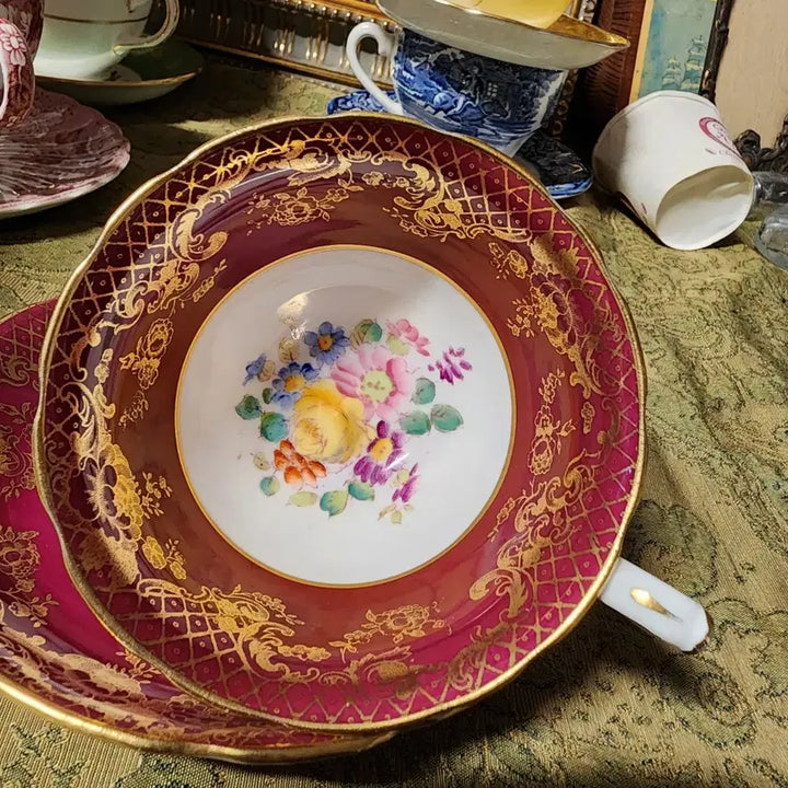 [BUNJANG] Hammersley Antique Teacup / 영국 오래된 해머슬리(Hammersley) 상태좋음 30000원 지름9