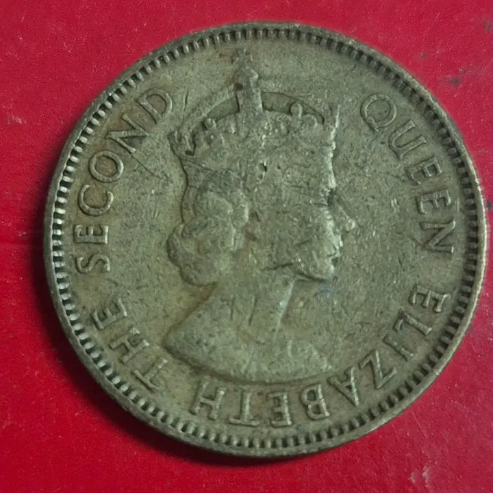 [BUNJANG] 1958 Hong Kong 10 Cent Coin / 1958 홍콩 10센트 동전 M2448