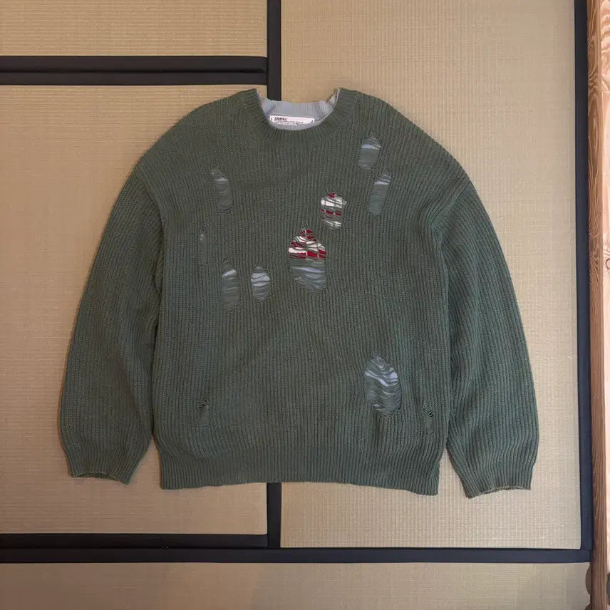 [BUNJANG] Dainiku Grunge Knit / 다이니쿠 그런지 니트