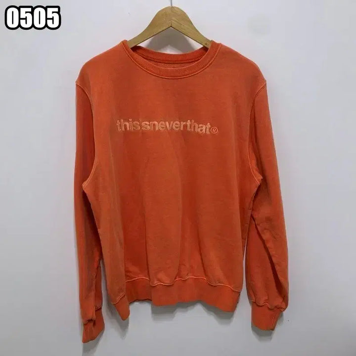 [BUNJANG] thisisneverthat Overdyed Sweatshirt / M 디스이즈네버댓 오버다잉 맨투맨