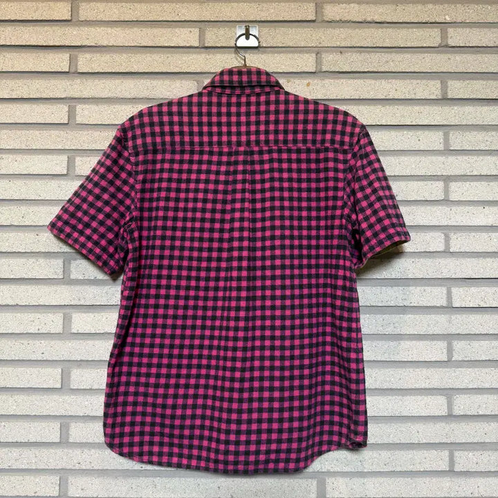 [BUNJANG] Stussy Check Short Sleeve Shirt / 스투시 체크 반팔 셔츠