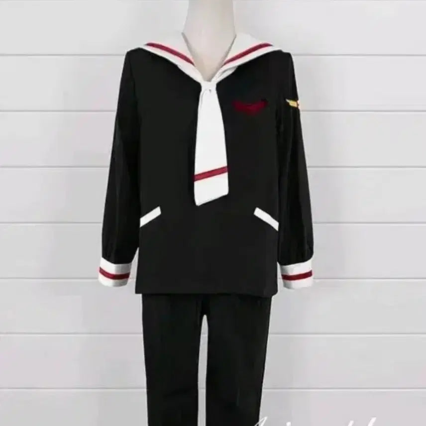 [BUNJANG] Cardcaptor Sakura Syaoran School Uniform Cosplay Costume XL / 판매 빅사이즈 xl 카드캡터 체리 샤오랑 코스프레 교복 의상 졸업 사진