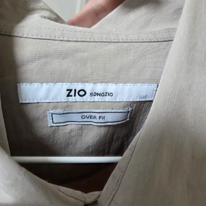 [BUNJANG] Ziozia Nylon Shirt Jacket Oversized Fit Size 105 / 지오송지오 나일론 셔츠 자켓 오버핏 105