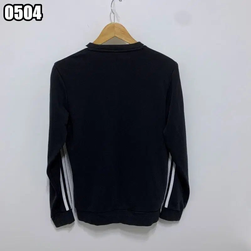 [BUNJANG] Adidas Three-Stripes Round Sweatshirt / M 아디다스 삼선 라운드 맨투맨