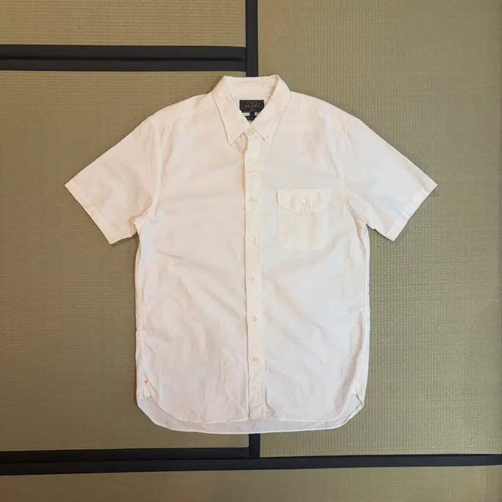 [BUNJANG] Beams Plus Oxford Short Sleeve Shirt / 빔즈 플러스 옥스포드 반팔 셔츠