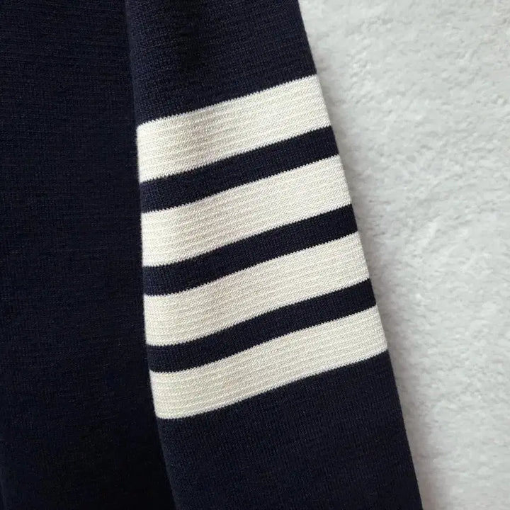 [BUNJANG] Thom Browne Milano Stitch Gold Button Knit / [정품] 3 / 톰브라운 밀라노 스티치 금장 니트