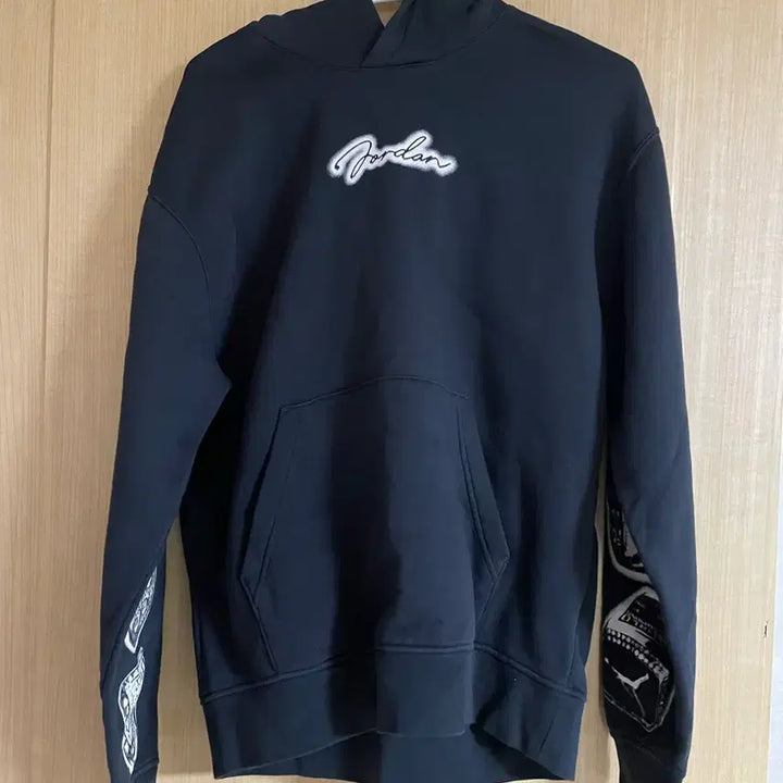 [BUNJANG] Nike Jordan Black Hoodie M / 나이키 조던  블랙 후드 M