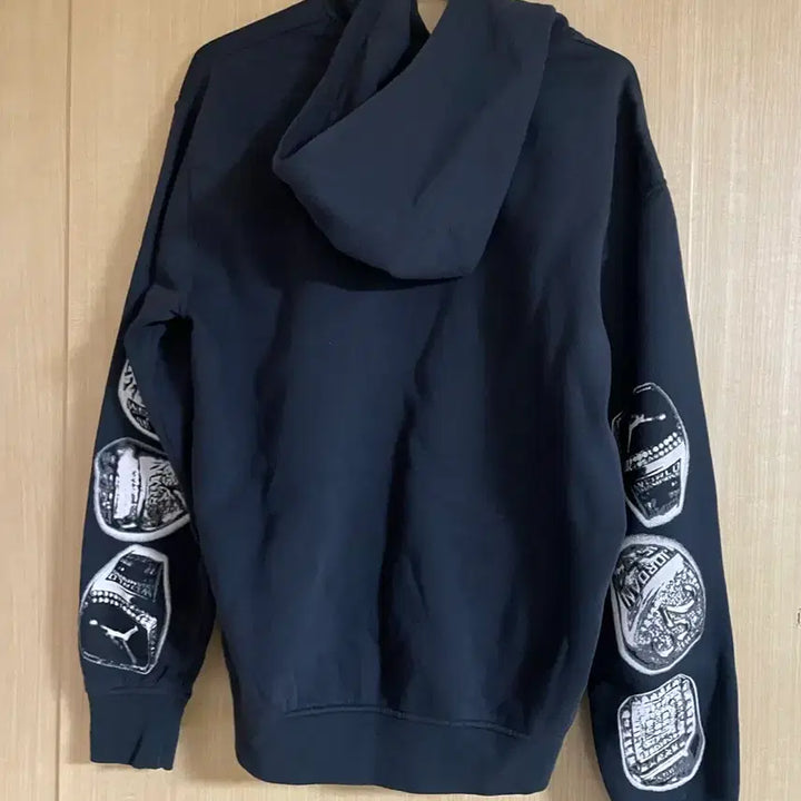 [BUNJANG] Nike Jordan Black Hoodie M / 나이키 조던  블랙 후드 M