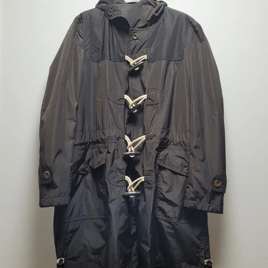 [BUNJANG] Color Beacon Nylon Duffle Coat / 컬러 비콘 떡볶이 나일론 코트