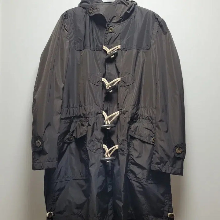 [BUNJANG] Color Beacon Nylon Duffle Coat / 컬러 비콘 떡볶이 나일론 코트