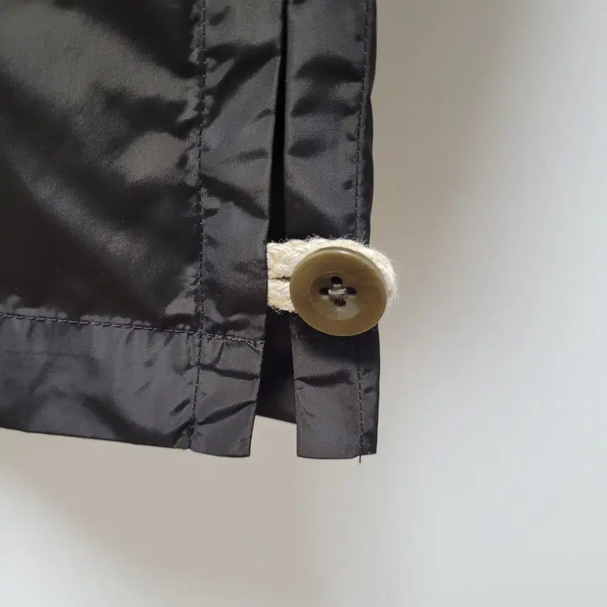 [BUNJANG] Color Beacon Nylon Duffle Coat / 컬러 비콘 떡볶이 나일론 코트
