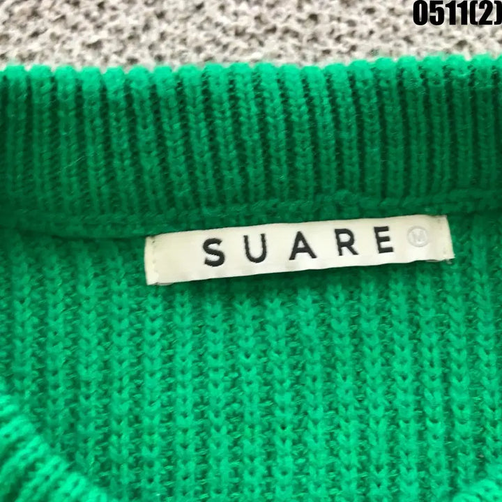 [BUNJANG] SUARE Green Knit Sweater L / SUARE 그린 니트 스웨터 L
