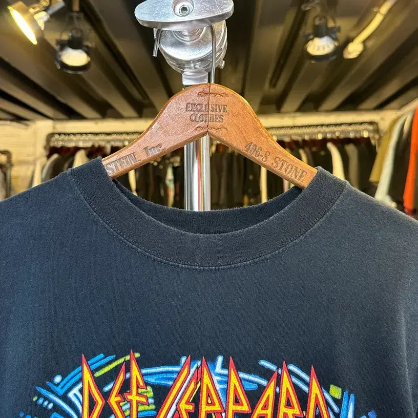 [BUNJANG] Def Leppard Rock Band Printed T-Shirt / [95]데프 레퍼드 Def Leppard 락밴드 프린팅 티셔츠