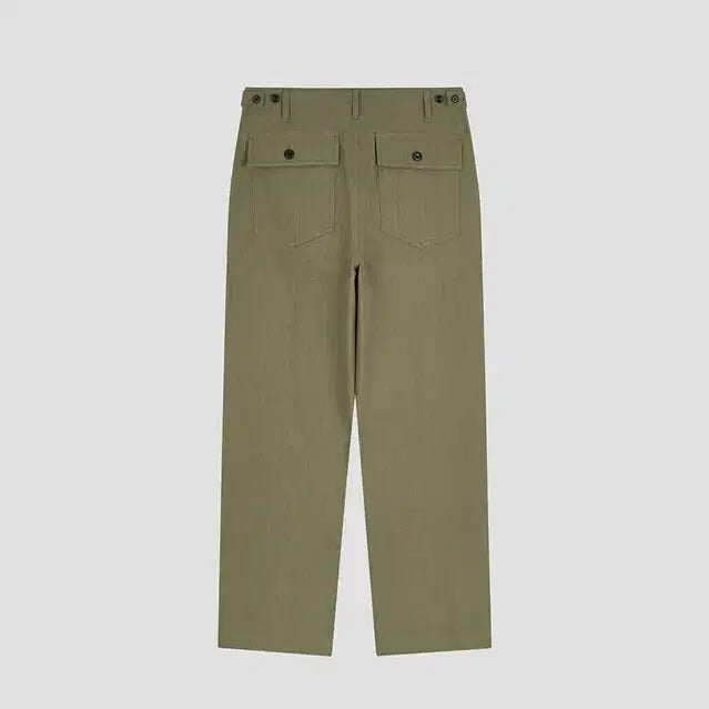 [BUNJANG] Apophanian Fatigue Pants Olive / 아포페니안 퍼티그 팬츠