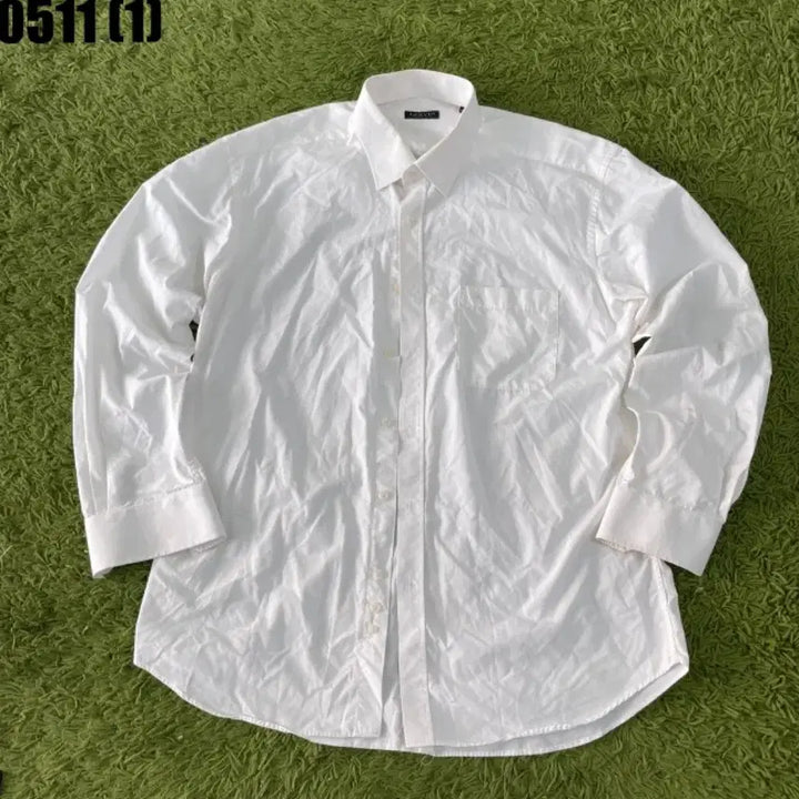 [BUNJANG] Lanvin White Long Sleeve Shirt Size 105 / LANVIN 랑방 화이트 긴팔 셔츠 105