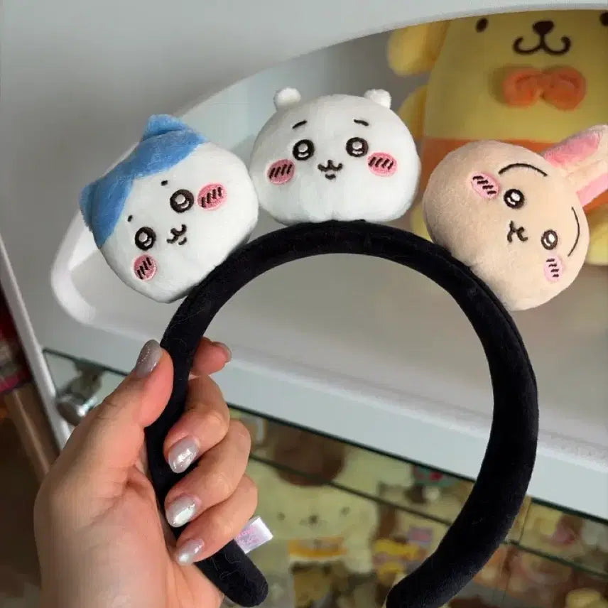 [BUNJANG] Cheekawaii Park Headband / 치이카와파크 먼작귀 머리띠