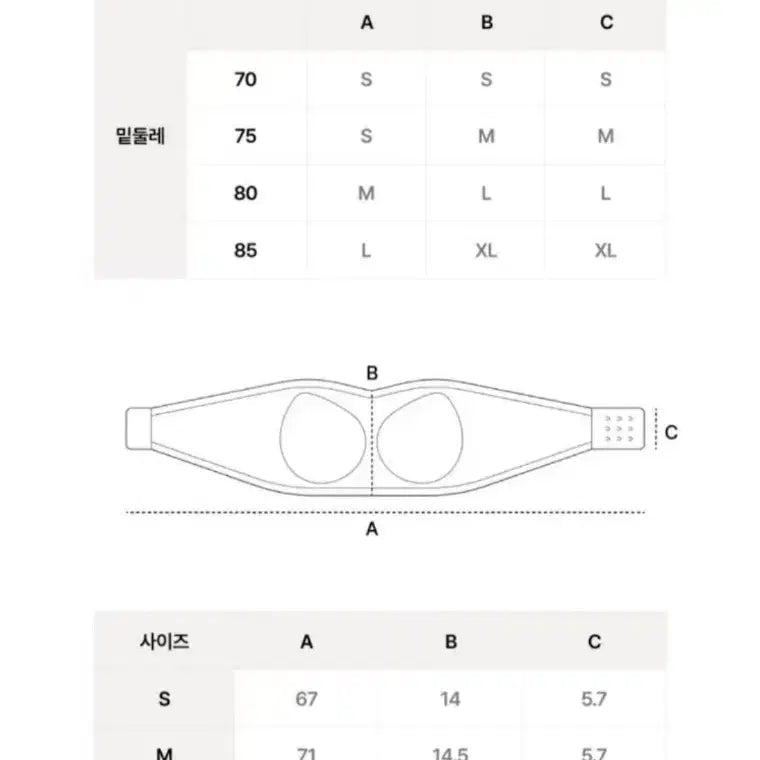 [BUNJANG] Verishy Coolfit Bra Off-Shoulder M Beige / 베리시 쿨핏브라 오프숄더 M사이즈(베이지)