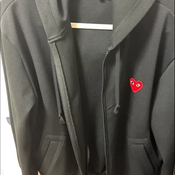 [BUNJANG] Comme des Garçons Hoodie Zip-Up L / 꼼데 후드집업 L 급처 !