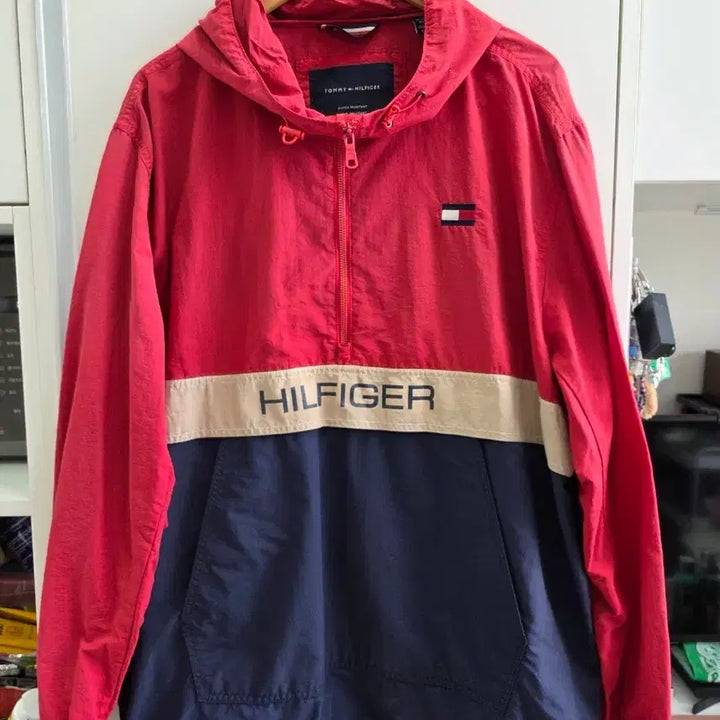 [BUNJANG] Tommy Hilfiger Anorak Windbreaker Jacket / 타미힐피거 아노락 바람막이