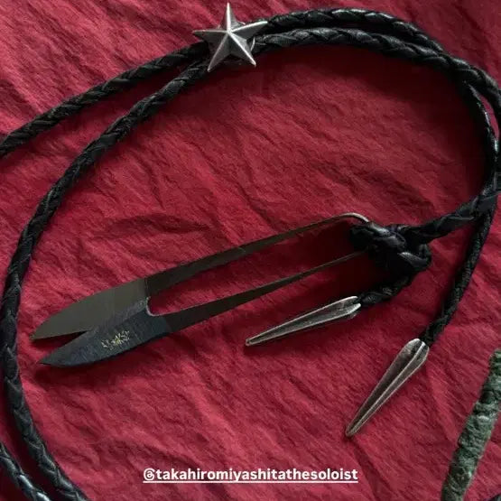 [BUNJANG] TAKAHIROMIYASHITA The Soloist Star Loop Tie / 타카히로 미야시타 더 솔로이스트 스타 루프타이