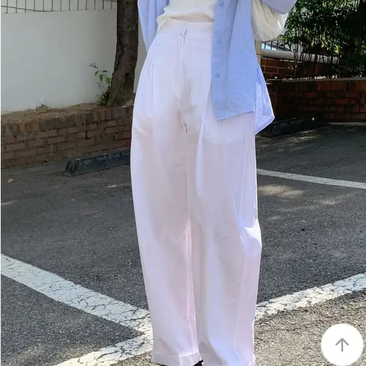 [BUNJANG] Niarwear Ramis Pintuck Pants Summer Slacks Ivory / 새상품)니어웨어 라미스 핀턱 팬츠 썸머 슬랙스 아이보리