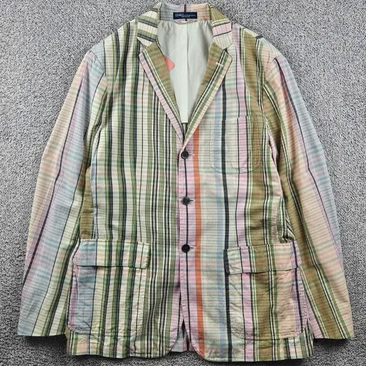[BUNJANG] Polo Ralph Lauren Multi-Check Blazer Jacket (42R) / 폴로랄프로렌 블레이져 자켓 ( 42R ) / 12177