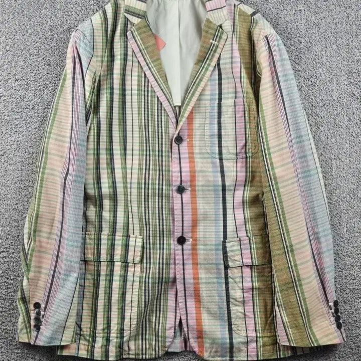 [BUNJANG] Polo Ralph Lauren Multi-Check Blazer Jacket (42R) / 폴로랄프로렌 블레이져 자켓 ( 42R ) / 12177