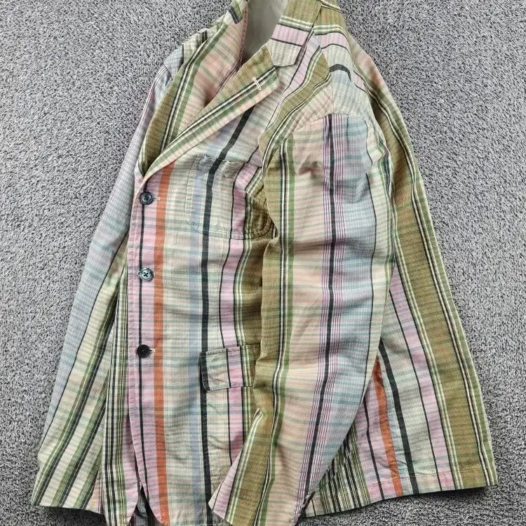 [BUNJANG] Polo Ralph Lauren Multi-Check Blazer Jacket (42R) / 폴로랄프로렌 블레이져 자켓 ( 42R ) / 12177
