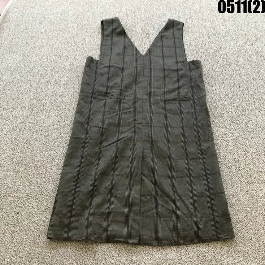 [BUNJANG] Studio Tomboy Check Pattern Bustier Dress / 스튜디오톰보이 체크 패턴 뷔스티에 원피스 80-90-160