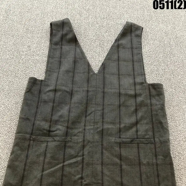 [BUNJANG] Studio Tomboy Check Pattern Bustier Dress / 스튜디오톰보이 체크 패턴 뷔스티에 원피스 80-90-160