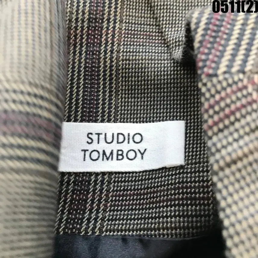 [BUNJANG] Studio Tomboy Check Pattern Bustier Dress / 스튜디오톰보이 체크 패턴 뷔스티에 원피스 80-90-160