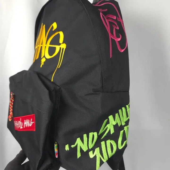 [BUNJANG] Manzis Studio Black Big Backpack Bag / 새상품) 만지스튜디오 블랙 빅백팩 가방