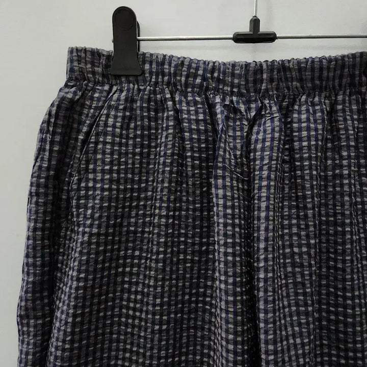 [BUNJANG] Vintage Hickory Stripe Casual Banding Pants L / 빈티지 캐주얼 히코리 스트라이프 밴딩 바지 L